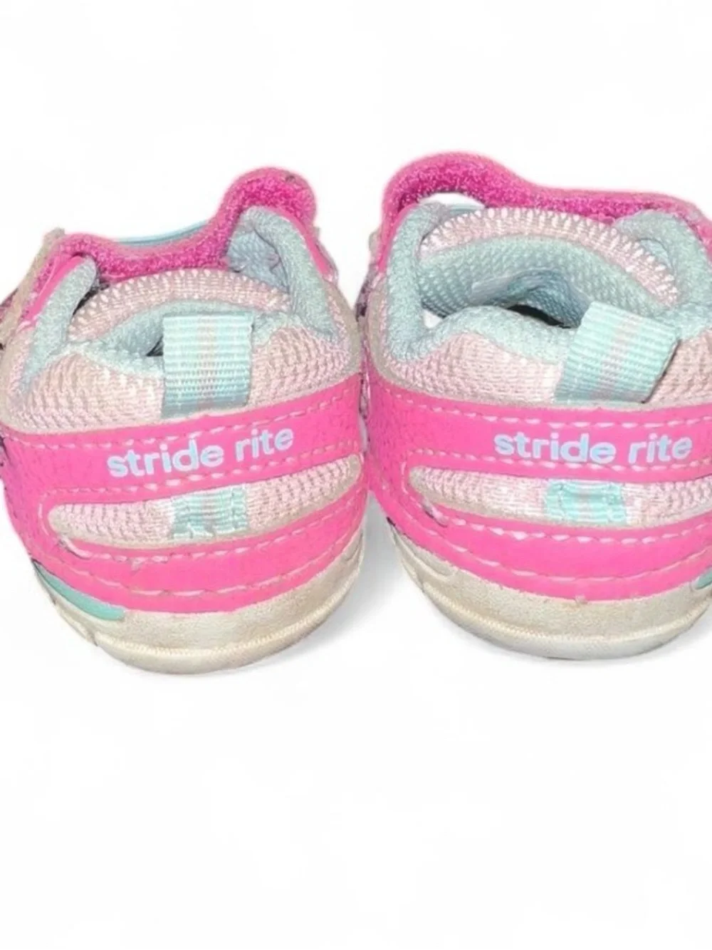 Stride Rite Baby Infant Toddler Girl Sneakers 3c wide